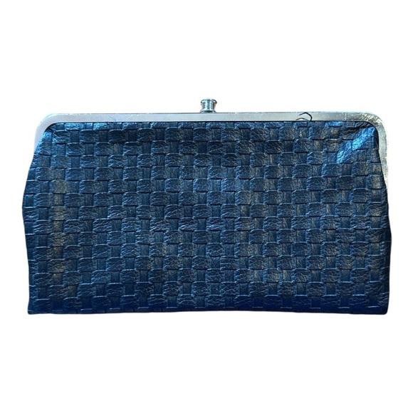 Elegant black Woven Clutch - Picture 2 of 5